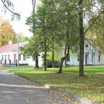 Усадьба Сулистровских: усадебный дом (Комарово), октябрь 2013