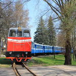 Детская железная дорога им. К. С. Заслонова (Минск), апрель 2016