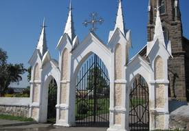 Костел св. Казимира: брама и ограда (Липнишки)