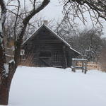 Музей этнографический: кузница (Заславль), январь 2013