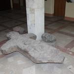 Каменный крест-идол (Минск), май 2012