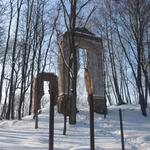 Усадьба Тышкевичей: дворец (Логойск), февраль 2012