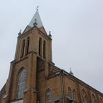 Костел Вознесения Девы Марии (Красное), март 2014