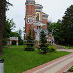 Часовня-усыпальница Святополк-Мирских (Мир), май 2014