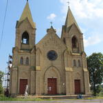 Костел Богоматери Руженцовой и св. Доминика (Раков), июль 2012