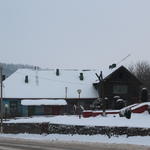 Усадьба Тышкевичей: ткацкая фабрика (Логойск), январь 2013