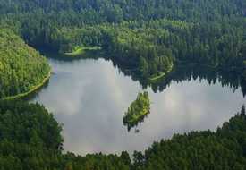 Озеро-сердце