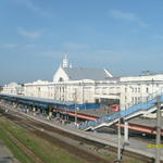 Железнодорожный вокзал (Брест), август 2010
