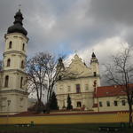 Монастырь францисканцев: Костел Вознесения Девы Марии (Пинск), ноябрь 2013