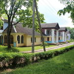 Усадьба Друцких-Любецких: усадебный дом (Новое Поле), май 2014