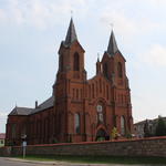 Костел Вознесения Девы Марии (Миоры), август 2013