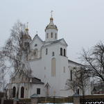 Монастырь православный: церковь Борисоглебская (Новогрудок), февраль 2016