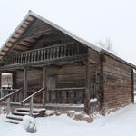 Музей этнографический: амбар (Заславль), январь 2013