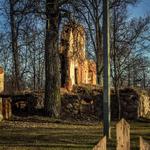 Усадьба Плевако: усадебный дом (Ивенец), февраль 2016