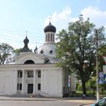 Монастырь св. Варвары: Церковь Воскресения Словущего (Пинск), май 2012