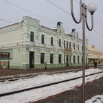 Железнодорожный вокзал (Борисов), февраль 2013