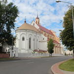 Монастырь бернардинцев: Костел Отыскания св. Креста (Гродно), июль 2012