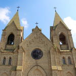 Костел Богоматери Руженцовой и св. Доминика (Раков), июль 2012